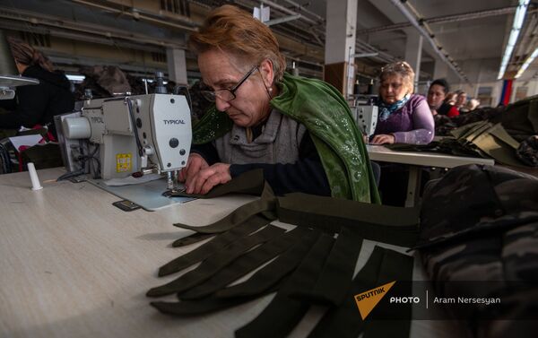 Швейная фабрика “Идж Гранд Текстиль” в Ванадзоре - Sputnik Армения