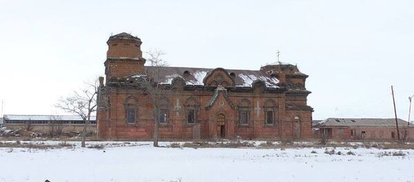 Русская православная церковь св.Арсения в районе Казачий пост в Гюмри Русская православная церковь св.Арсения в районе Казачий пост в Гюмри - Sputnik Արմենիա