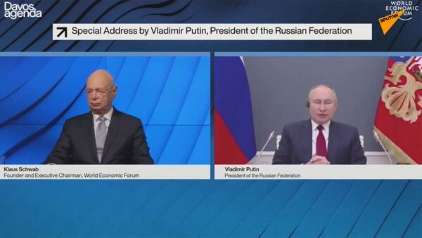 Выступление Владимира Путина на Всемирном экономическом форуме в Давосе - Sputnik Армения