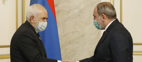 Премьер-министр Никол Пашинян принял министра иностранных дел Исламской Республики Иран Мохаммада Джавада Зарифа (27 января 2021). Еревaн Премьер-министр Никол Пашинян принял министра иностранных дел Исламской Республики Иран Мохаммада Джавада Зарифа (27 января 2021). Еревaн - Sputnik Армения