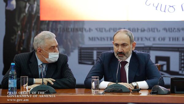 Премьер-министр Никол Пашинян посетил минобороны Армении (28 января 2021). Еревaн - Sputnik Армения