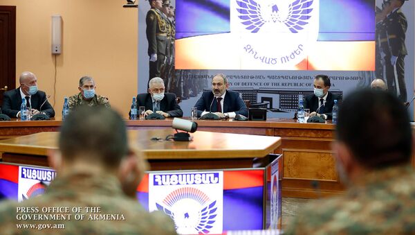 Премьер-министр Никол Пашинян посетил минобороны Армении (28 января 2021). Еревaн - Sputnik Արմենիա