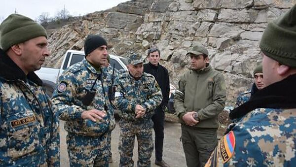 Поисково-спасательные работы в Джраканском (Джебраильском) районе (28 января 2021). Карабах - Sputnik Արմենիա