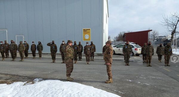 Կոսովոյում հայ խաղաղապահները նշել են Բանակի օրը Կոսովոյում հայ խաղաղապահները նշել են Բանակի օրը - Sputnik Արմենիա