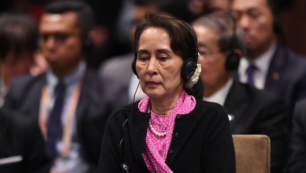 Государственный советник Мьянмы Аун Сан Су Чжи - Sputnik Արմենիա