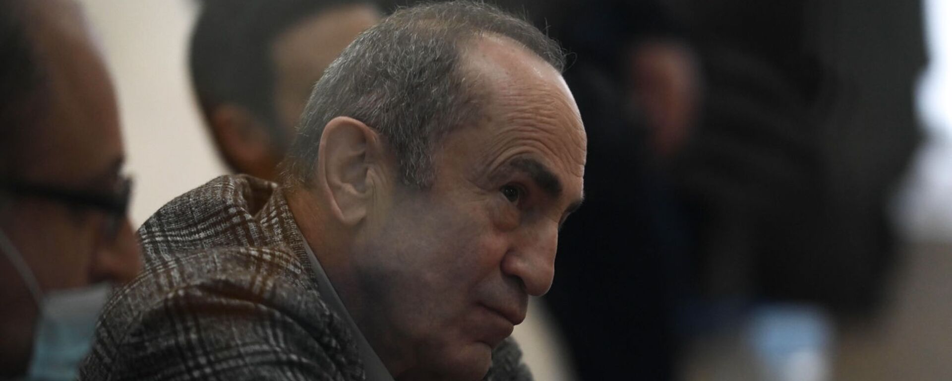 Роберт Кочарян в зале Шенгавитского суда (2 февраля 2021). Еревaн - Sputnik Армения, 1920, 31.05.2021