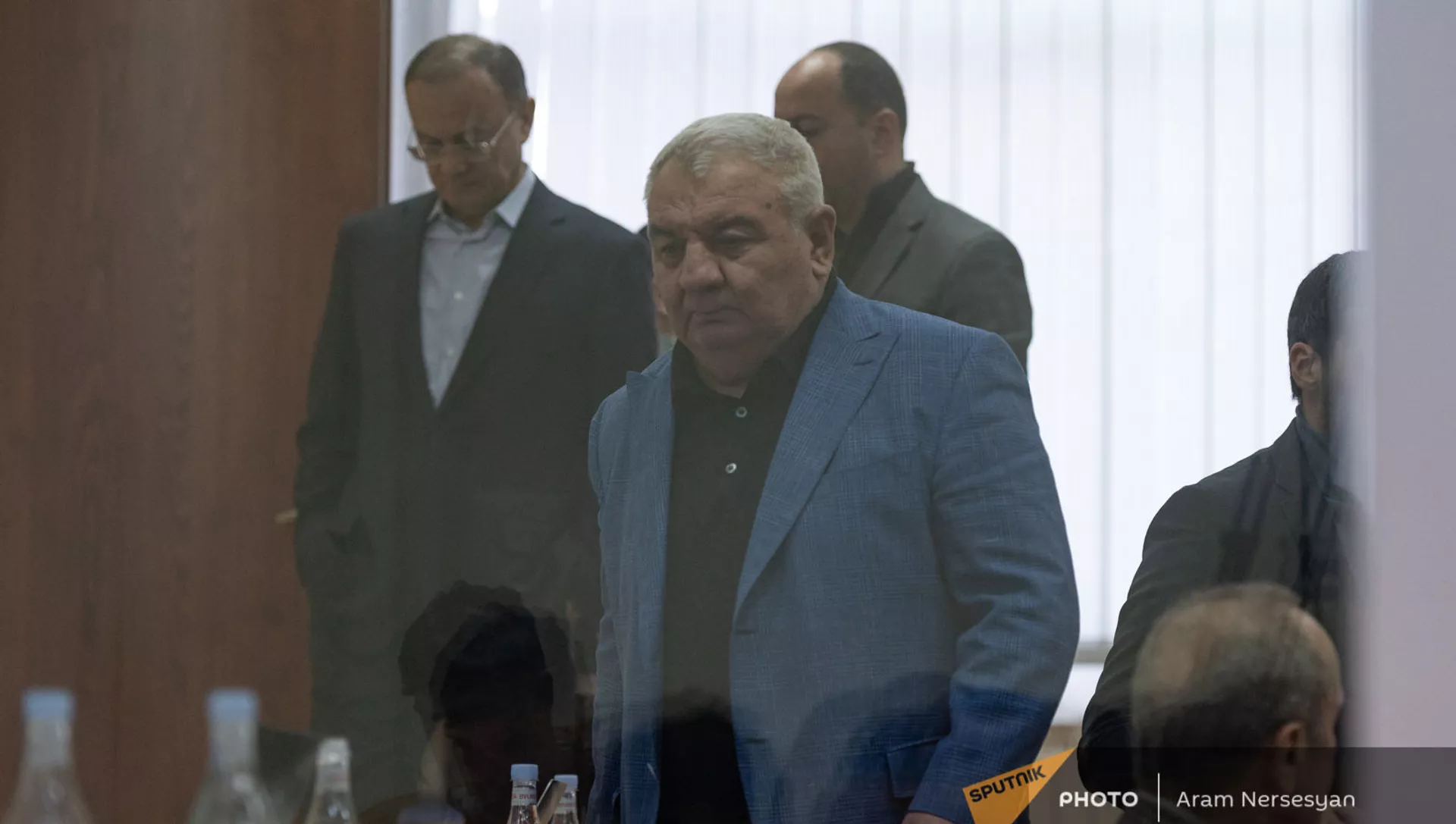Юрий Хачатуров в зале Шенгавитского суда (2 февраля 2021). Еревaн - Sputnik Армения, 1920, 11.02.2021