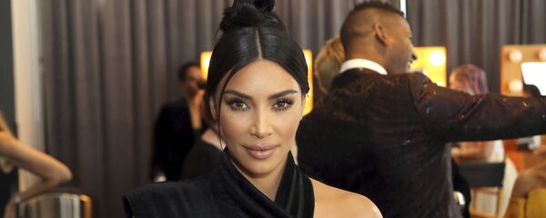 Ким Кардашьян на церемонии вручения премии Эмми в области творческих искусств Телевизионной академии 2019 в Microsoft Theatre (14 сентября 2019). Лос-Анджелес - Sputnik Армения