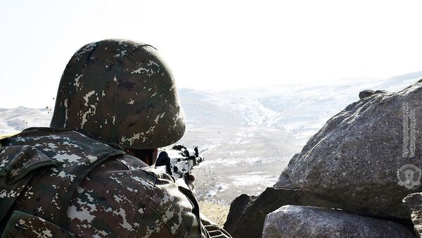 Դիրքապահ զինվոր. արխիվային լուսանկար - Sputnik Արմենիա