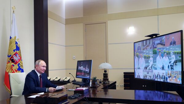 Президент РФ В. Путин провел заседание Совета по науке и образованию - Sputnik Армения