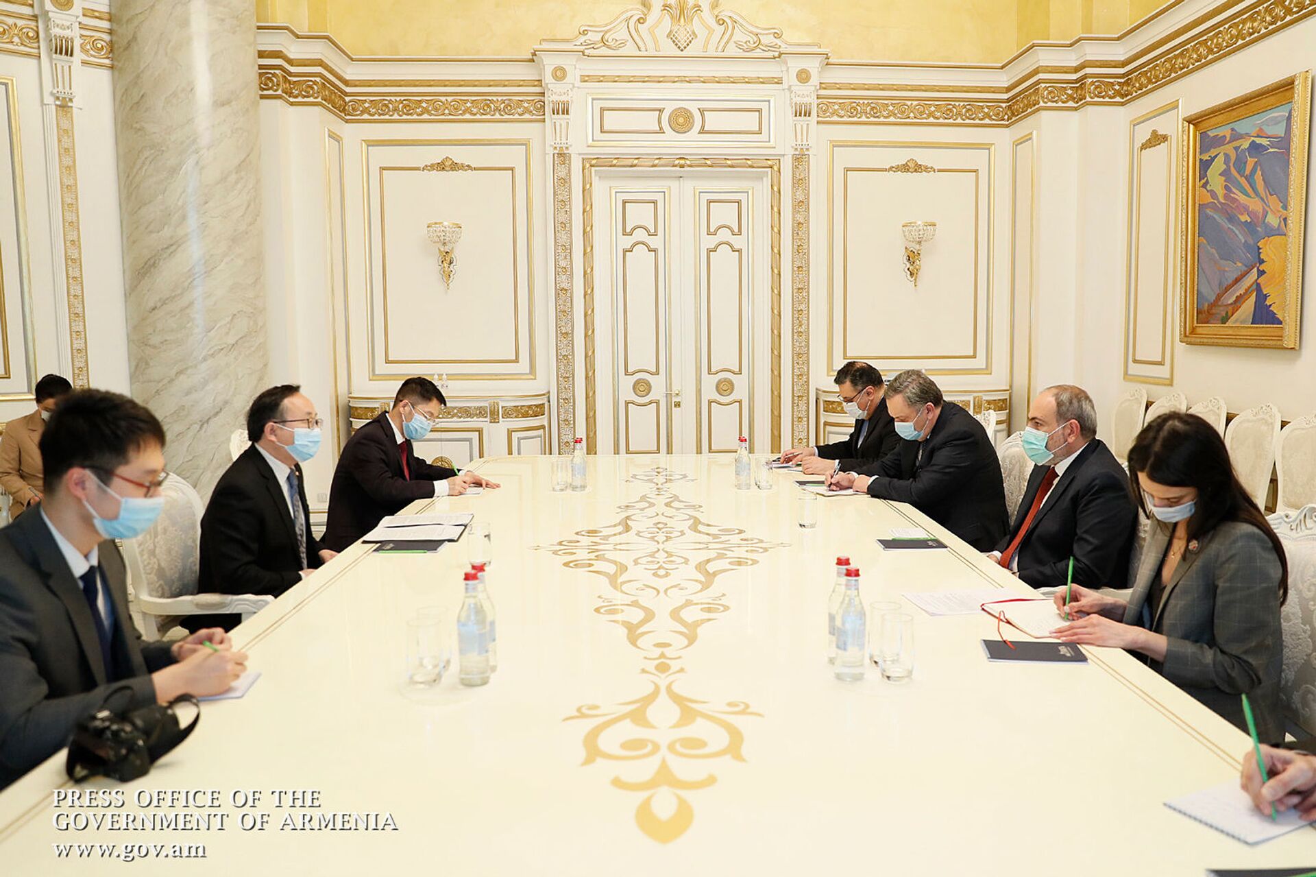 Пашинян обсудил с послом Китая экономику и Карабах - Sputnik Армения, 1920, 09.02.2021
