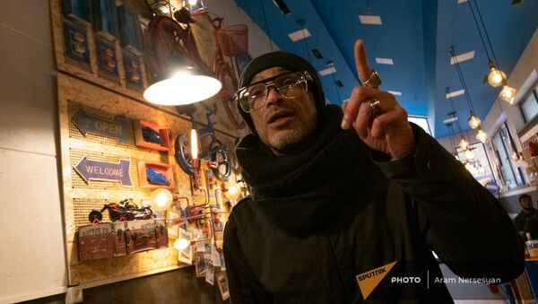 Египтянин Шеф Амин в еревaнском The Egyptians Cafe - Sputnik Արմենիա