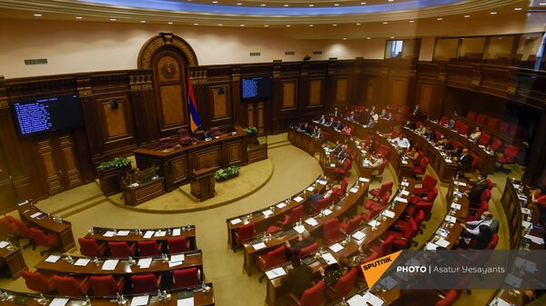  Заседание в Парламенте (10 февраля 2021). Еревaн - Sputnik Армения