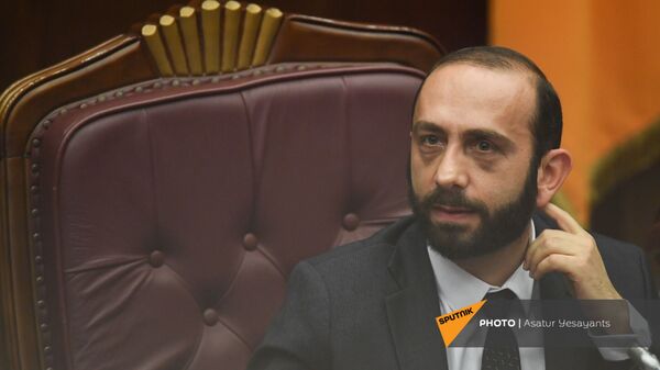 Спикер НС Арарат Мирзоян на заседании в Парламенте (10 февраля 2021). Еревaн - Sputnik Արմենիա
