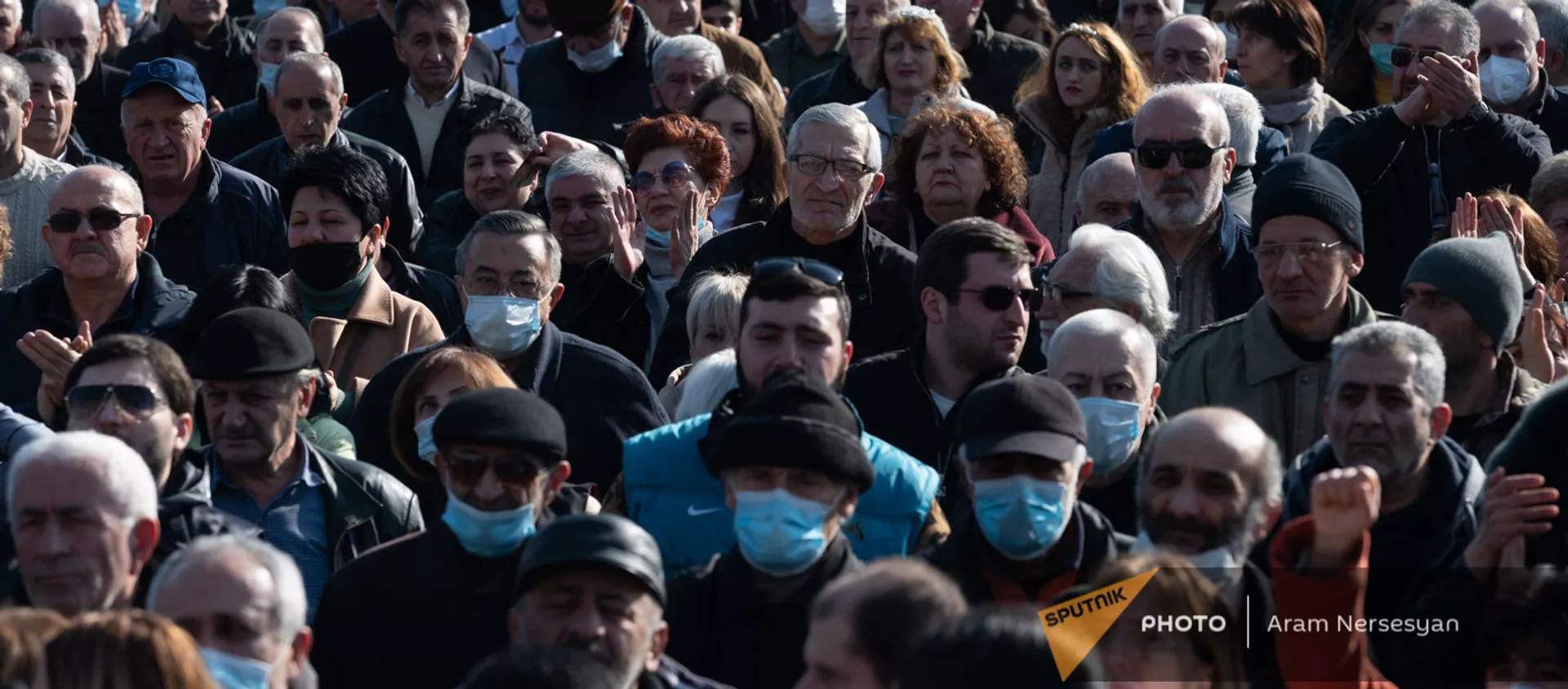 Митинг оппозиции (12 февраля 2021). Еревaн - Sputnik Армения, 1920, 16.02.2021