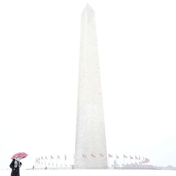 Снежная буря в Вашингтоне, США - Sputnik Армения