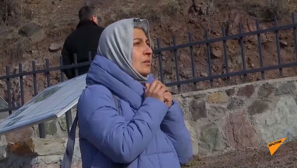 Посещение паломниками христианского монастыря Дадиванк - Sputnik Армения