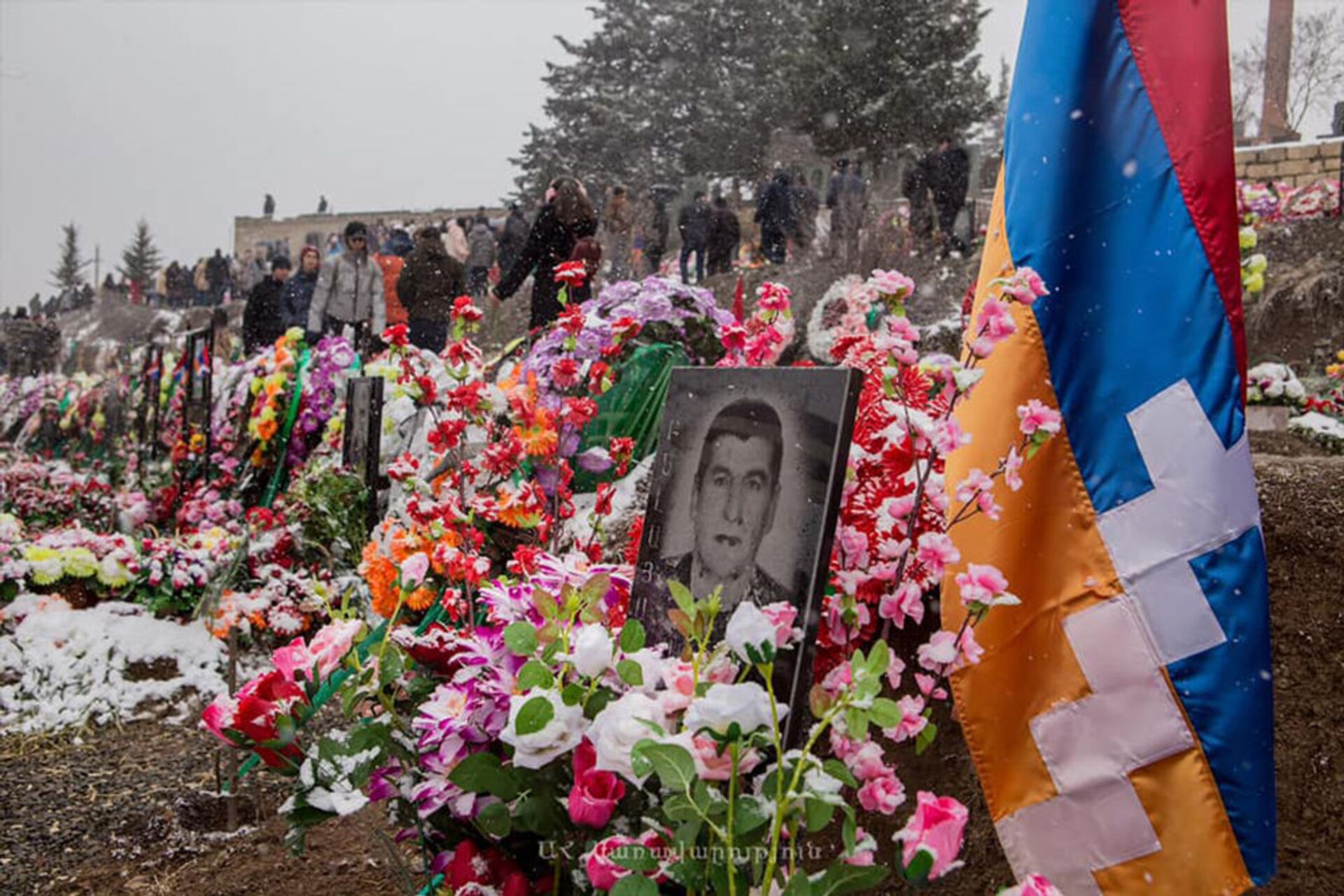 И снова миацум:  в Степанакерте прошло шествие в память о погибших за свободу Карабаха  - Sputnik Армения, 1920, 20.02.2021