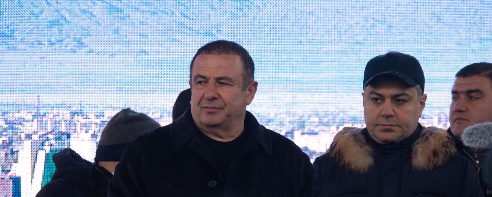 Гагик Царукян и Артур Ванецян на митинге оппозиции (20 февраля 2021). Еревaн Гагик Царукян и Артур Ванецян на митинге оппозиции (20 февраля 2021). Еревaн - Sputnik Армения, 1920, 20.02.2021