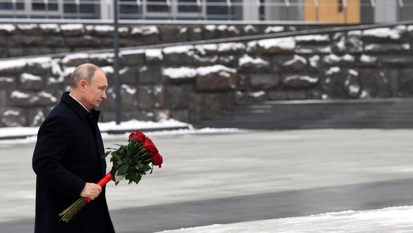 Президент РФ В. Путин поздравил работников органов безопасности - Sputnik Армения