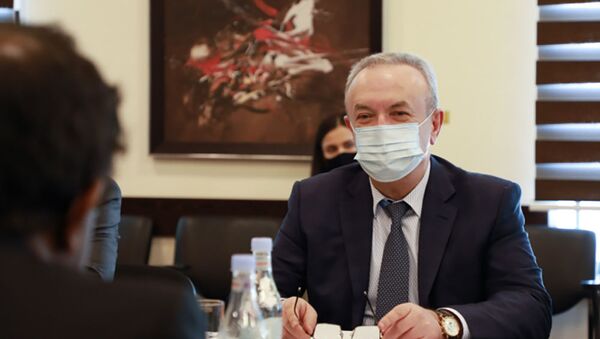 Министр ОНКС Ваграм Думанян - Sputnik Армения