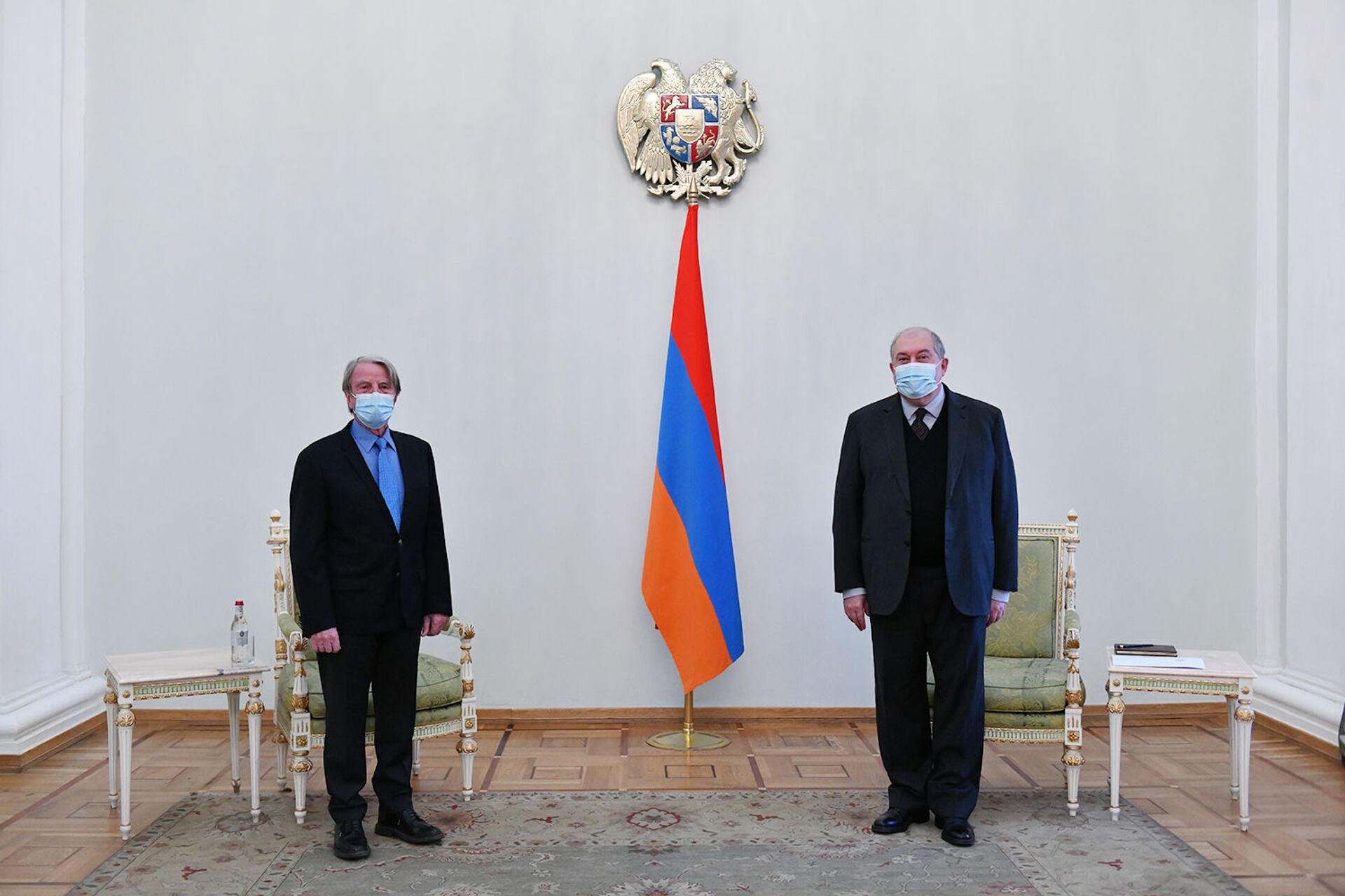 Друг познается в беде - Саркисян и Кушнер встретились в Ереване  - Sputnik Армения, 1920, 26.02.2021