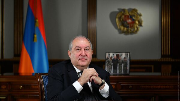Президент Армении Армен Саркисян - Sputnik Արմենիա