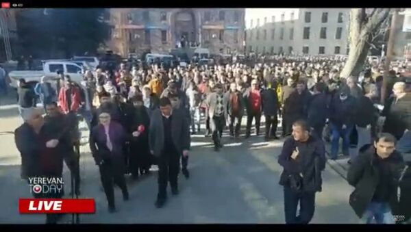 Митинг в Капане - Sputnik Армения