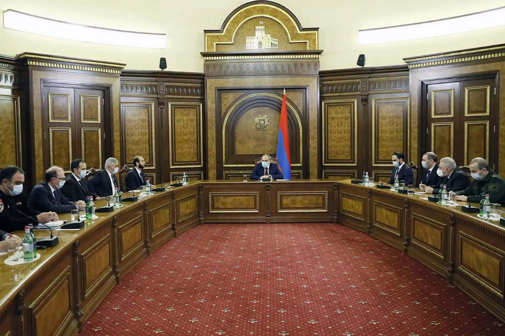 Пашинян провел заседание Совбеза Армении Пашинян провел заседание Совбеза Армении - Sputnik Армения, 1920, 01.03.2021