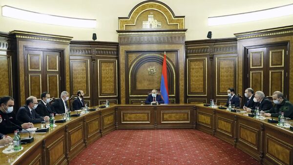 Заседание Совета безопасности под председательством премьер-министра Никола Пашиняна (1 марта 2021). Еревaн - Sputnik Արմենիա
