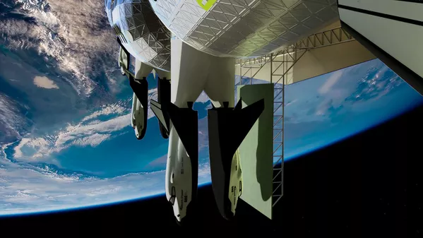 Траспорт для эвакуации в космическом отеле Voyager Station Траспорт для эвакуации в космическом отеле Voyager Station - Sputnik Армения