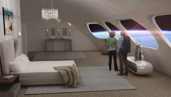 Номер Luxury Villa в космическом отеле Voyager Station Номер Luxury Villa в космическом отеле Voyager Station - Sputnik Армения