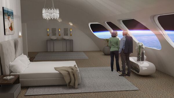 Номер Luxury Villa в космическом отеле Voyager Station  - Sputnik Армения