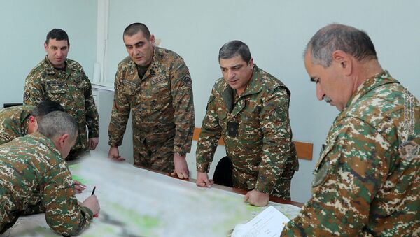 В Генштабе ВС РА проводятся работы по уточнению планов боевой подготовки (март 2021). Армения - Sputnik Արմենիա