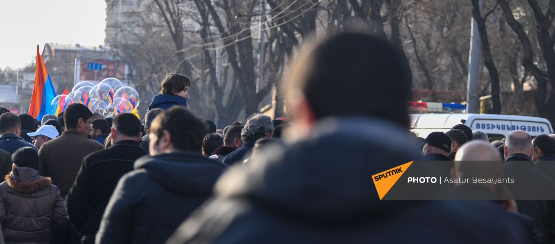 Акция протеста на проспекте Баграмяна (6 марта 2021). Ереван - Sputnik Արմենիա, 1920, 06.03.2021