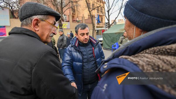 Ситуация на улице Демирчяна (10 марта 2021). Еревaн - Sputnik Армения