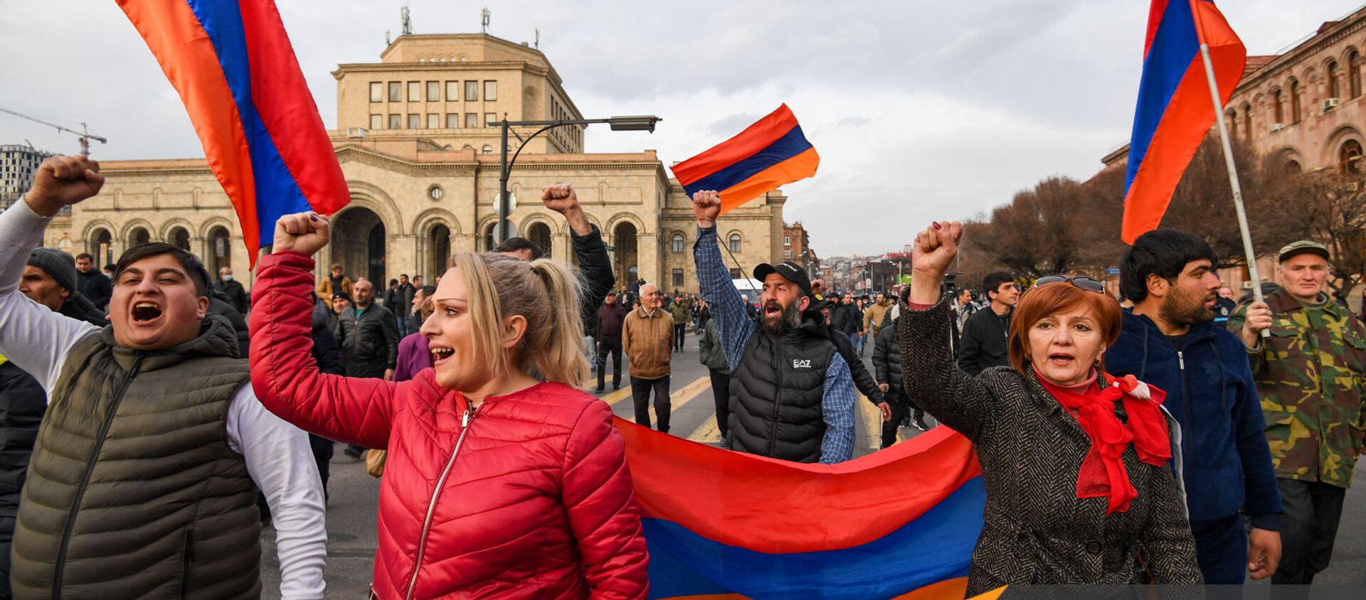 Митинг оппозиции (10 марта 2021). Еревaн - Sputnik Армения, 1920, 11.08.2021