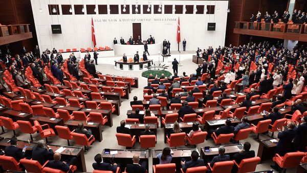 Заседание четвертой законодательной сессии турецкого парламента (1 октября 2020). Анкара - Sputnik Արմենիա
