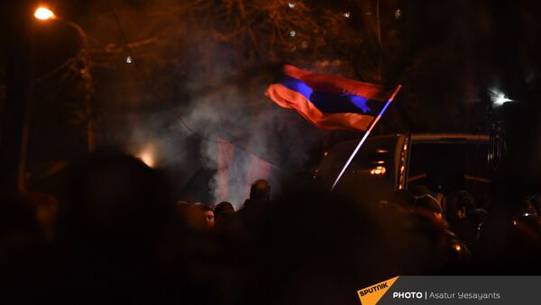 Митинг оппозиции (9 марта 2021). Еревaн - Sputnik Армения