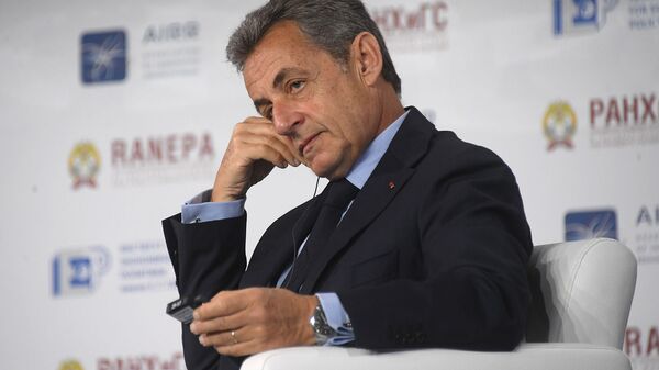 Экс-президент Франции Николя Саркози на XI Гайдаровском форуме (16 января 2020). Москвa - Sputnik Армения