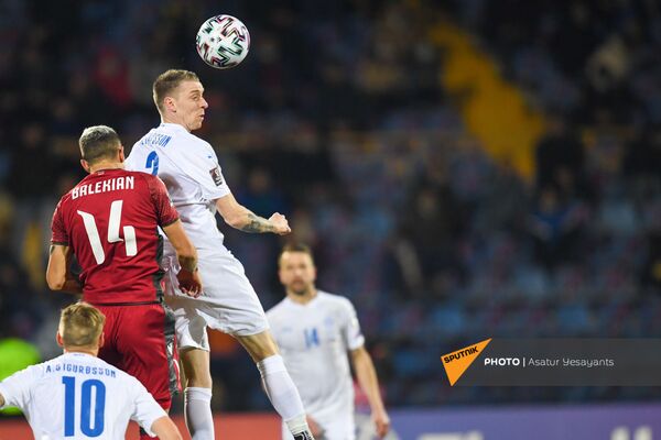 Ֆուտբոլի աշխարհի 2022թ առաջնության եվրոպական ընտրական J խմբի Հայաստան - Իսլանդիա հանդիպում - Sputnik Արմենիա