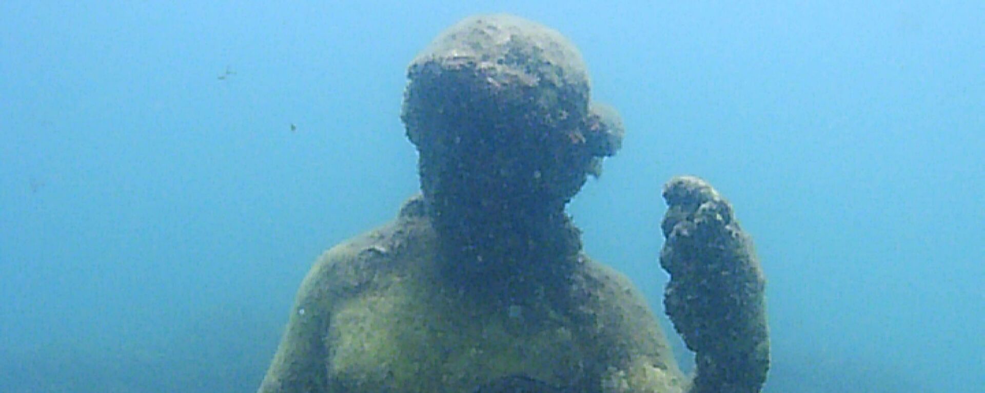 Статуя в затопленном археологическом парке Байи - Sputnik Արմենիա, 1920, 30.03.2021