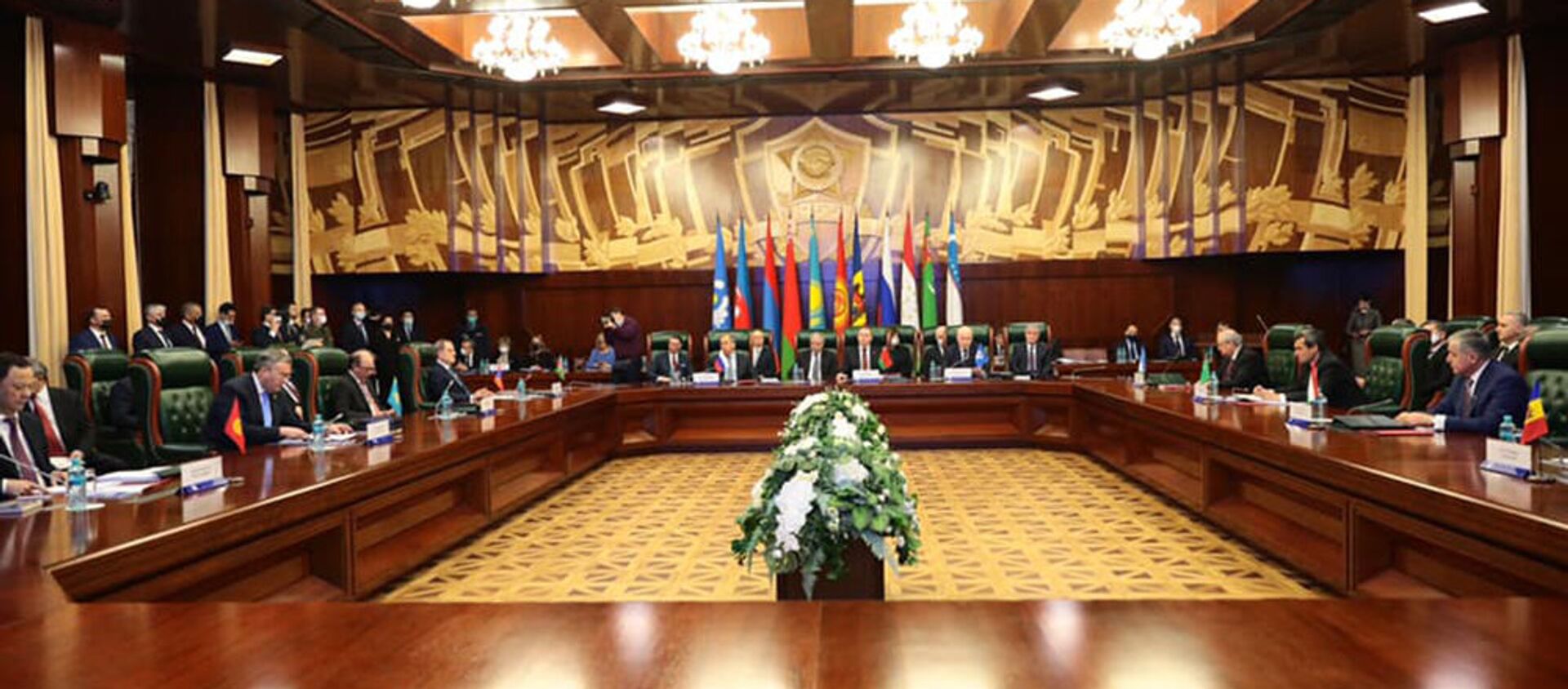 Заседание Совета министров иностранных дел СНГ в расширенном формате (2 апреля 2021). Москвa - Sputnik Армения, 1920, 02.04.2021