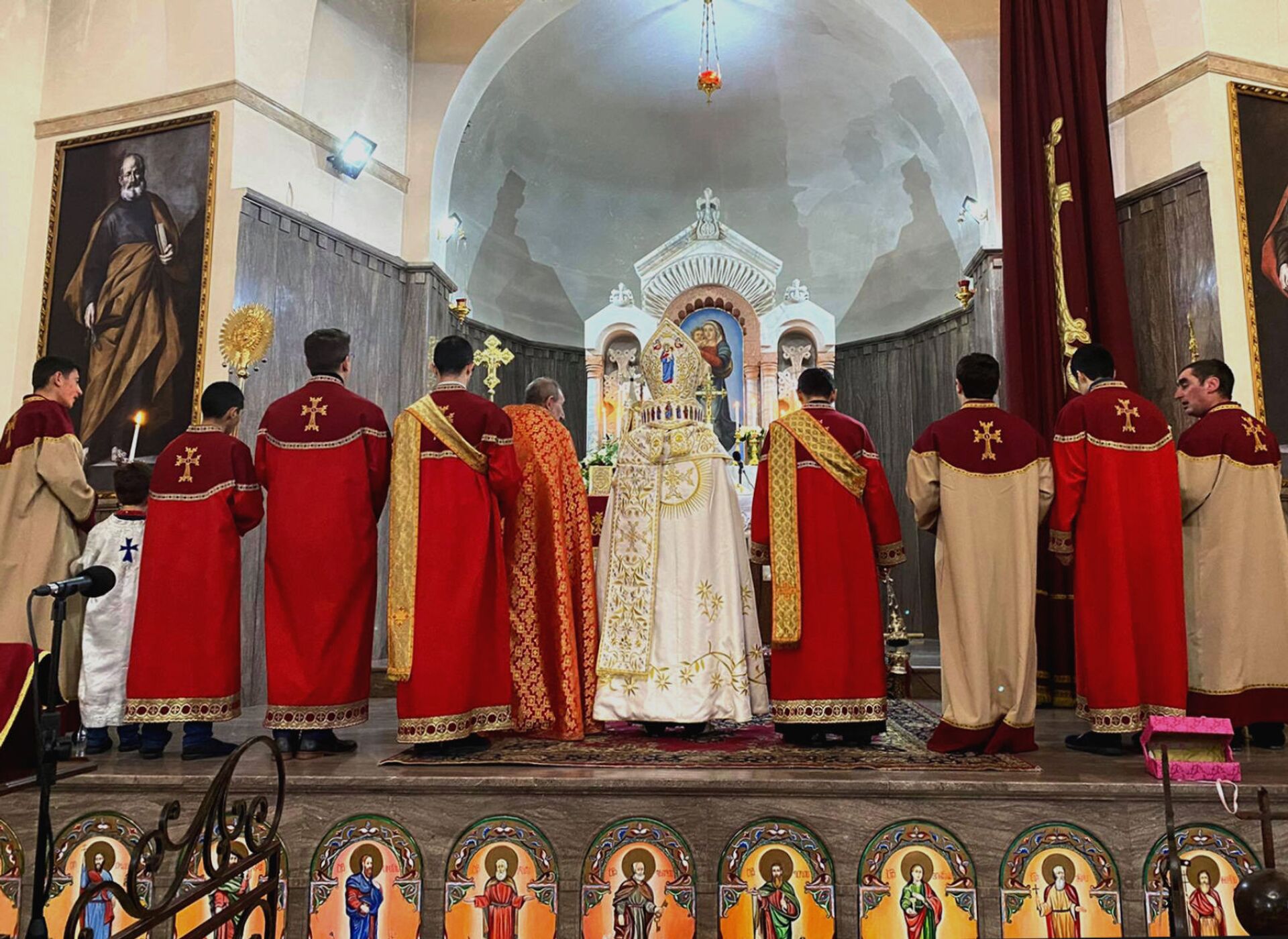 Սուրբ Հարության տոնը նշում են նաև կաթողիկե եկեղեցու հայ հետևորդները. լուսանկարներ - Sputnik Արմենիա, 1920, 04.04.2021