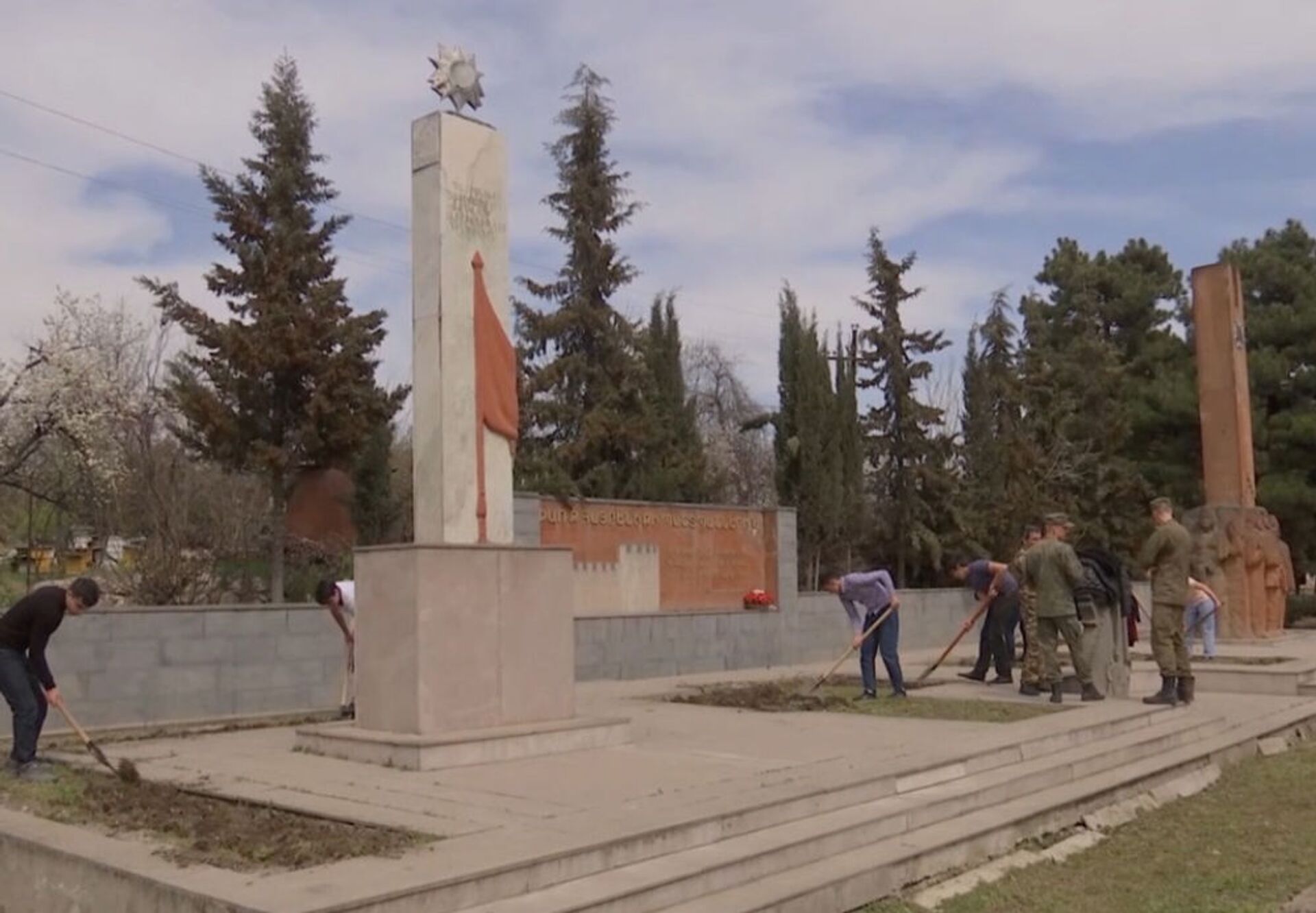 Российские миротворцы в Карабахе инициировали акцию в преддверии Дня Победы - Sputnik Армения, 1920, 06.04.2021