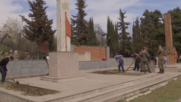 Российские миротворцы инициировали акцию «История семьи – история Победы» (6 апреля 2021). Карабах - Sputnik Արմենիա