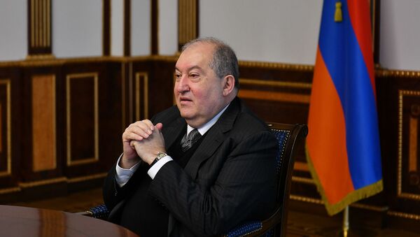 Президент Армен Саркисян - Sputnik Армения