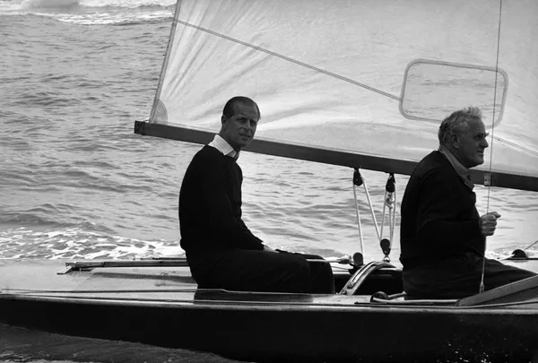 Принц Филипп, герцог Эдинбургский перед началом Королевской регаты, 1963 год  - Sputnik Армения