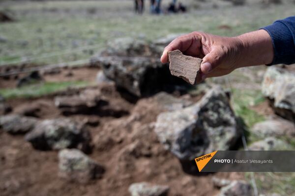 Раскопки некрополя Верин Навер в Арагацотнской области Армении - Sputnik Армения