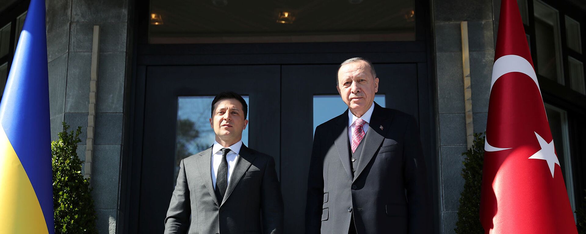 Встреча президентов Украины и Турции Владимира Зеленского и Тайипа Эрдогана (10 апреля 2021). Стамбул - Sputnik Արմենիա, 1920, 10.04.2021